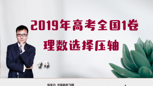 2019年高考数学全国一卷理数选择压轴