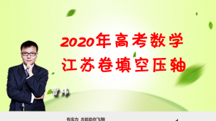 2020年高考数学江苏卷填空压轴